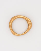 Cumaru Forgyldt Ring