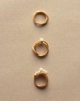 Cumaru Forgyldt Ring