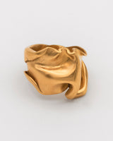 Figo L Gold Plated Ring