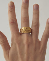 Liana L Gold Plated Ring