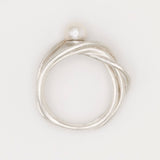 Perola Liana Silver Ring w. Freshwater Pearl
