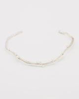 Ramo Silver Choker w. Freshwater Pearls