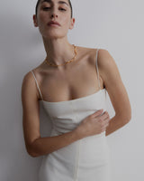 Trama Forgyldt Choker Halskæde