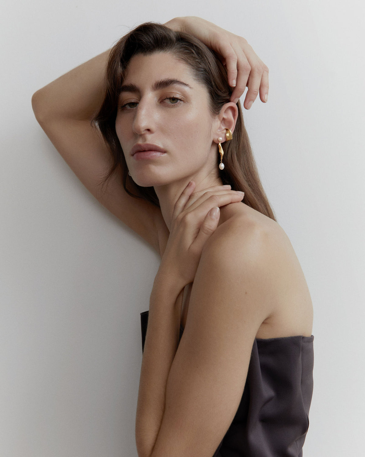 Volta Gold Plated Ear Cuff