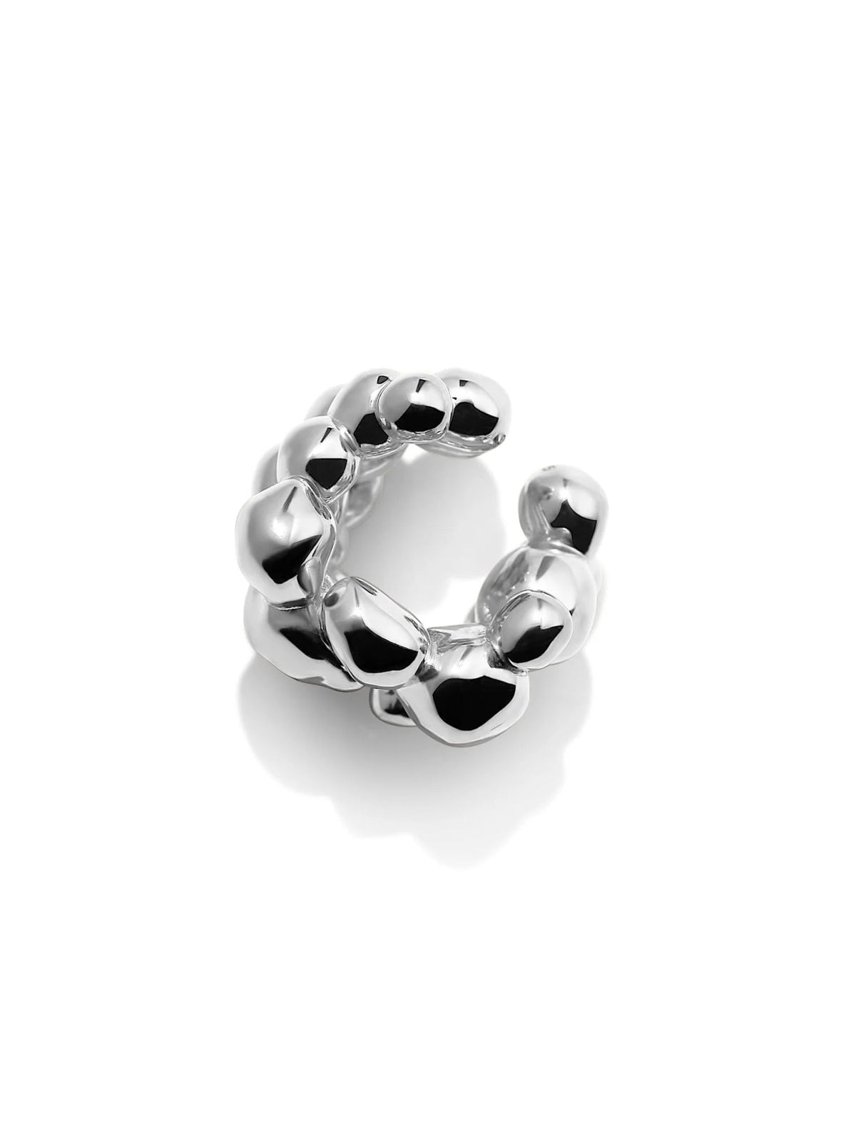 Bubble Sølv Ear Cuff