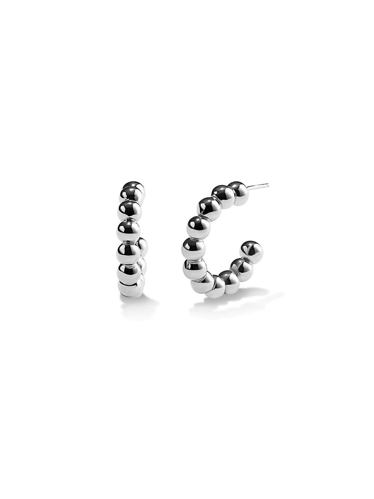 Bubble Sølv Hoops