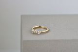 Fryd 18K Gold Ring w. 10 Diamonds