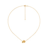 Lucky Elephant 18K Gold Necklace w. Lab-Grown Diamonds