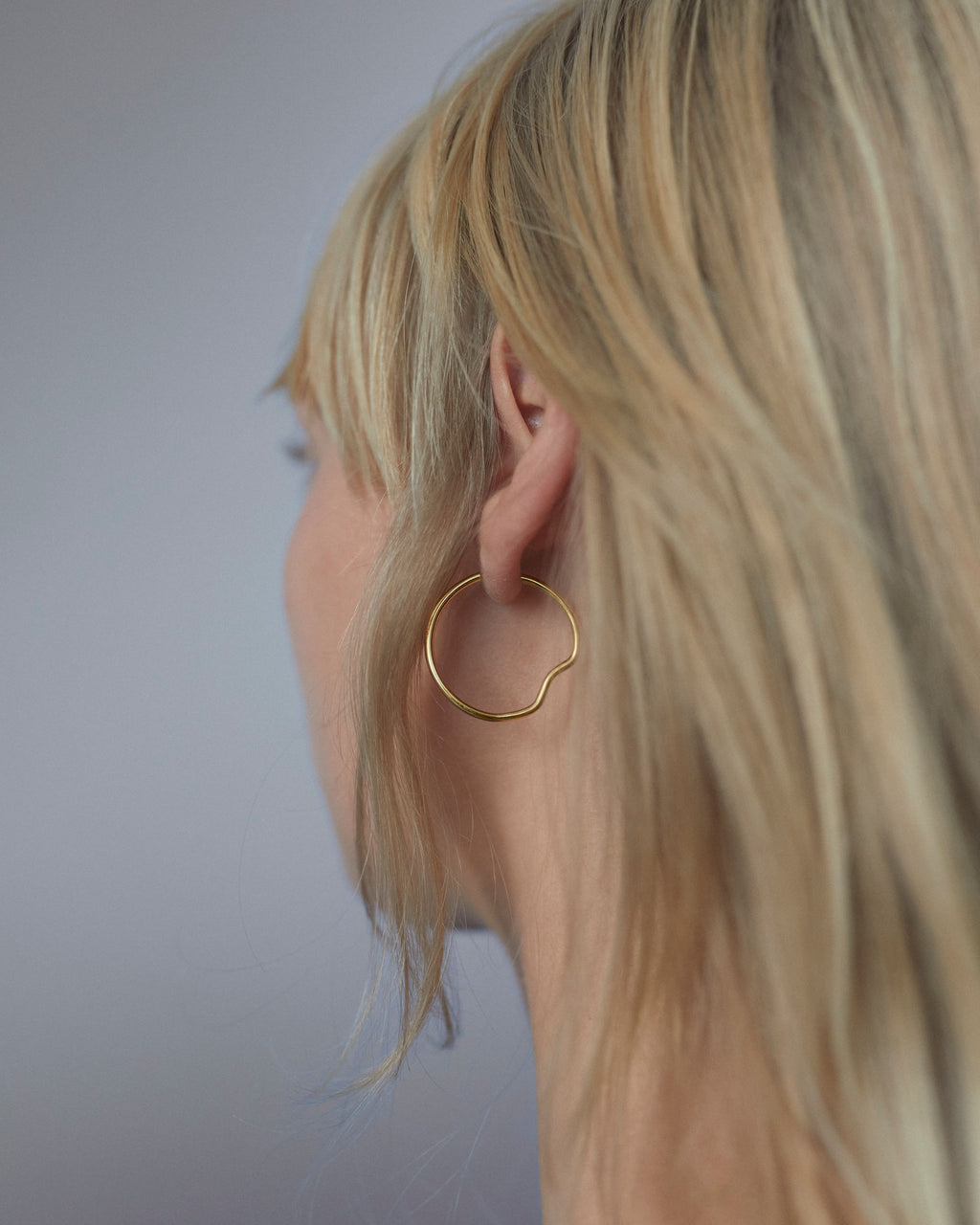 Copenhagen 25 Gold Plated Hoop