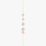 Arrow Station 14K Gold Bracelet w. Lab-Grown Diamond