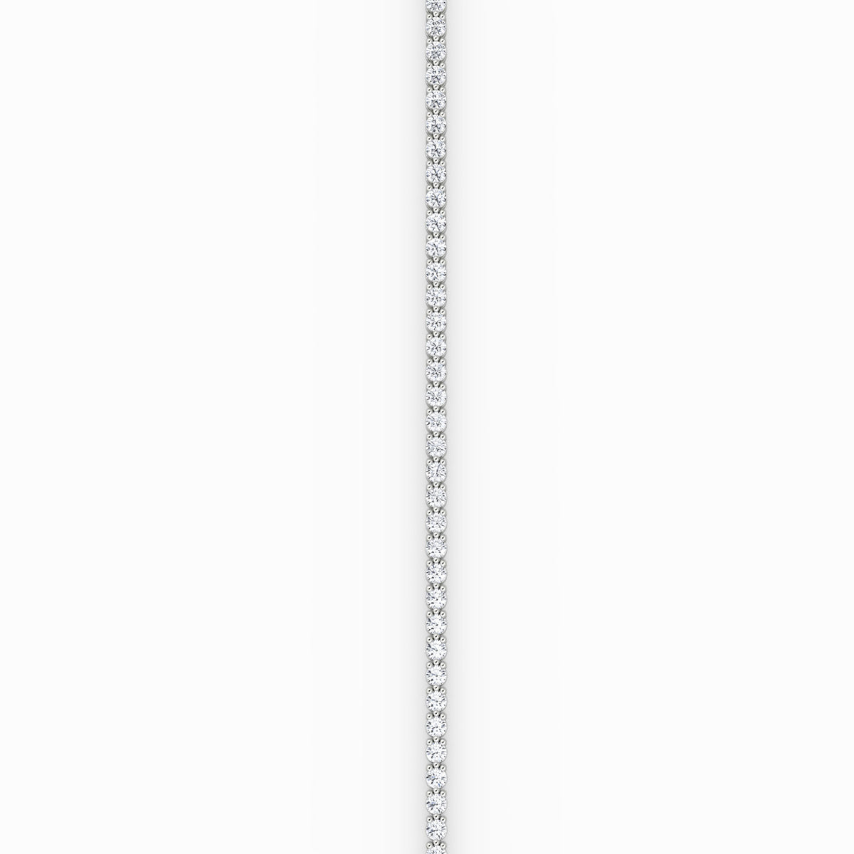 Petite Tennis 14K Whitegold Tennis Bracelet w. Lab-Grown Diamond