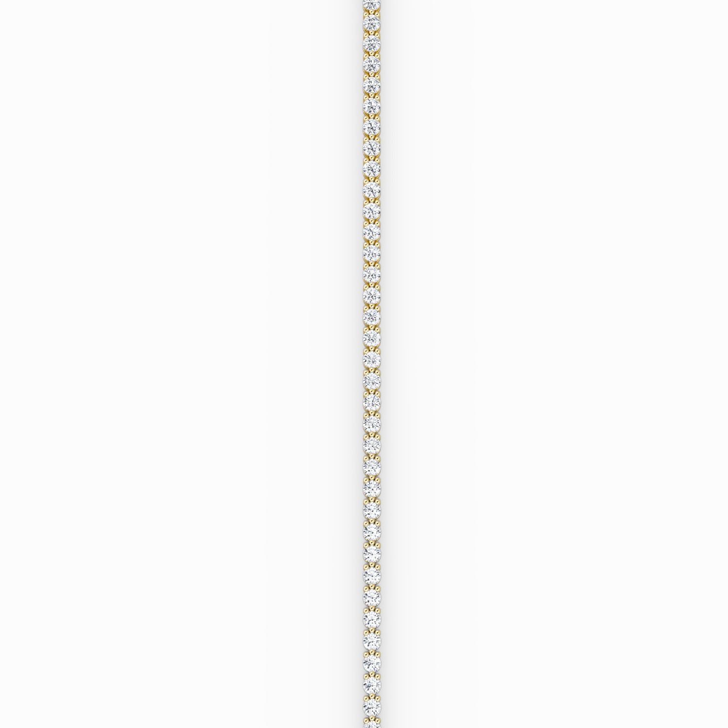 Petite Tennis 14K Gold Tennis Bracelet w. Lab-Grown Diamond