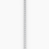 Medium Tennis 14K Whitegold Tennis Bracelet w. Lab-Grown Diamond
