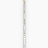 Medium Tennis 14K Gold Tennis Bracelet w. Lab-Grown Diamond