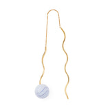 Cordelia Gold Plated Earring w. Pearl
