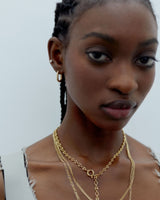 Slick Huggie Gold Plated Earring