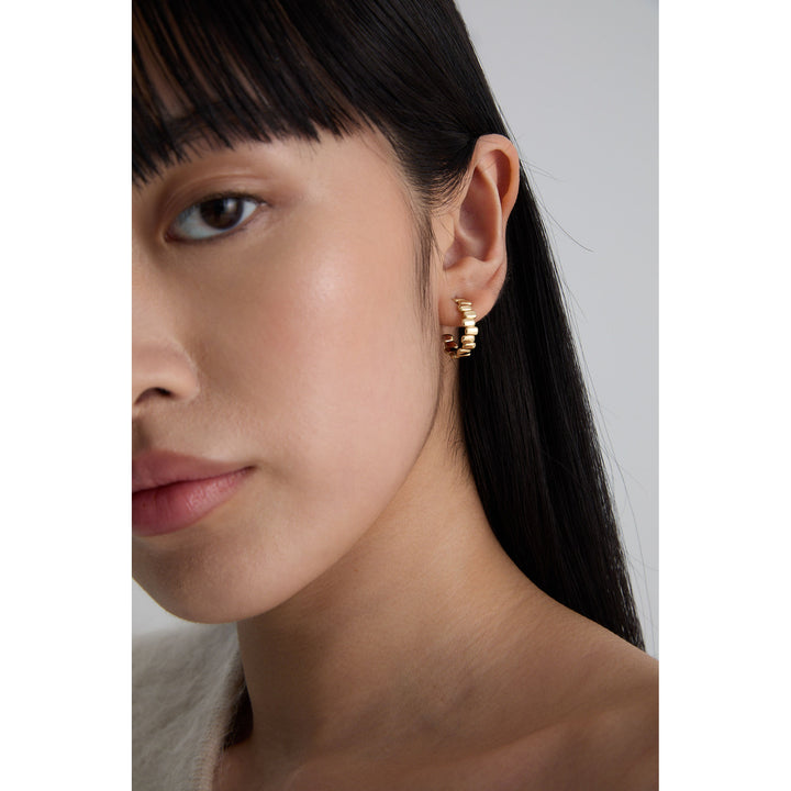 Cube N°12 18K Gold Earrings
