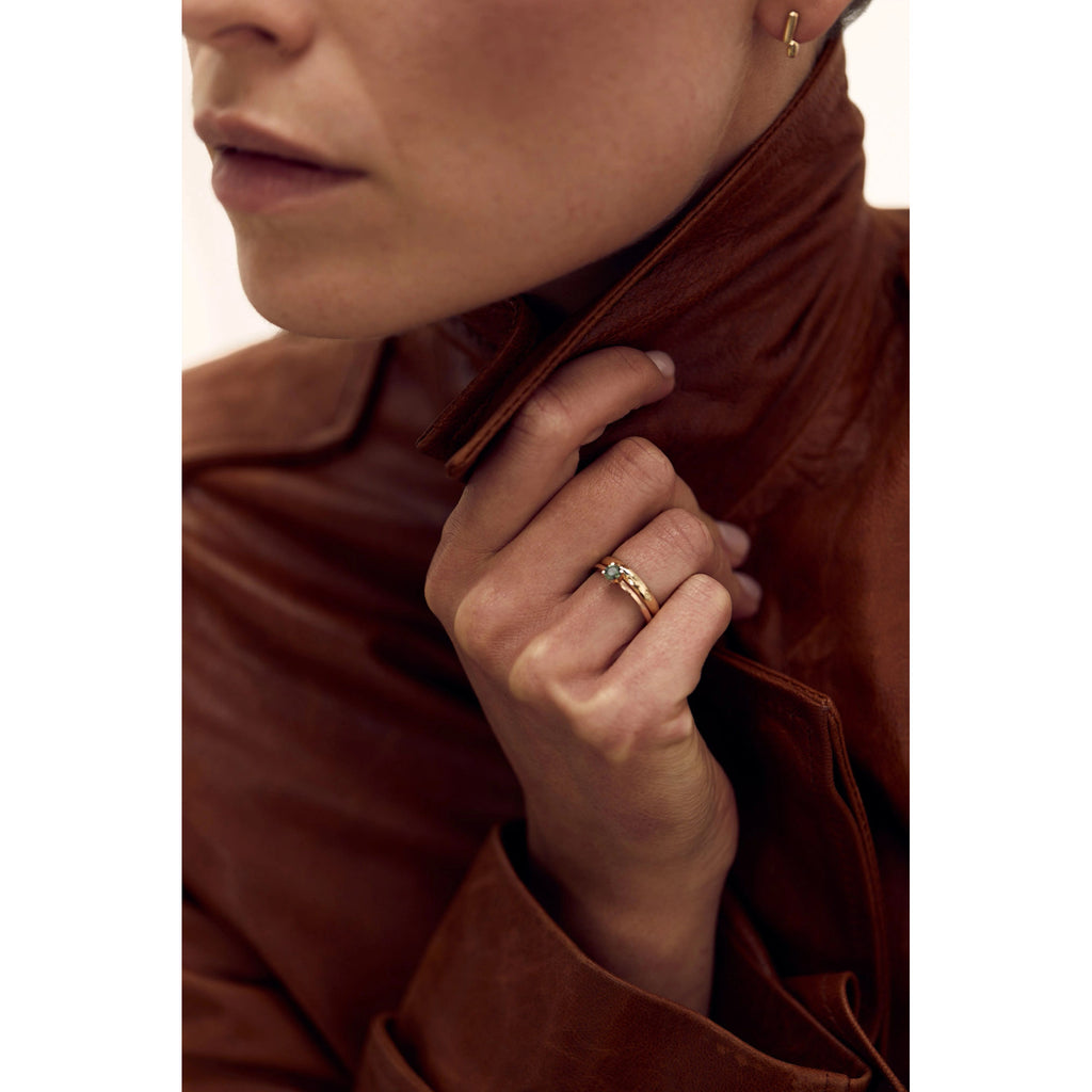 Cube N°4 18K Gold Earrings