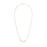 Cube N°4 18K Gold Necklace w. Diamond