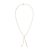 Cube N°5 18K Gold Necklace w. Diamond