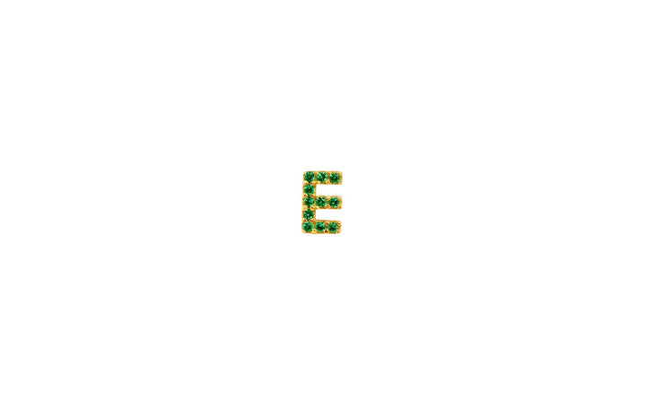 IX E 22K Forgyldt Ørestik m. Zirkon