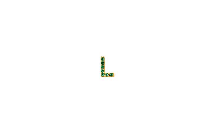 IX L 22K Forgyldt Ørestik m. Zirkon
