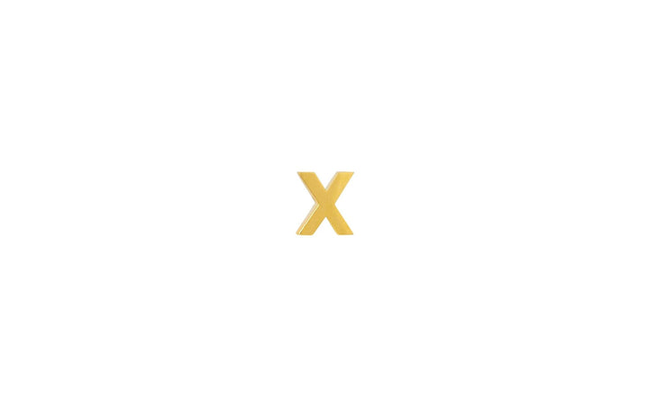 IX X 22K Forgyldt Ørestik