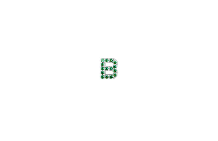 IX B Sølv Ørestik m. Zirkon