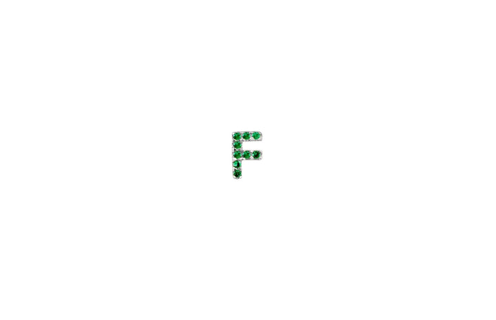 IX F Sølv Ørestik m. Zirkon
