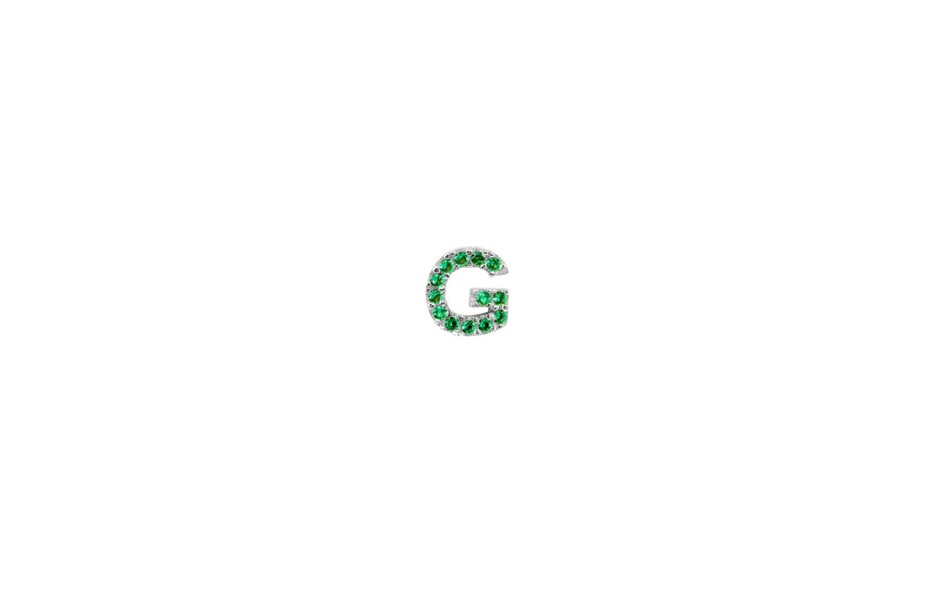 IX G Sølv Ørestik m. Zirkon