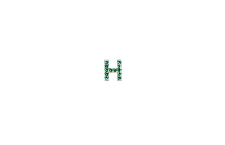IX H Sølv Ørestik m. Zirkon