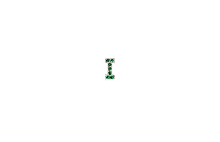 IX I Sølv Ørestik m. Zirkon