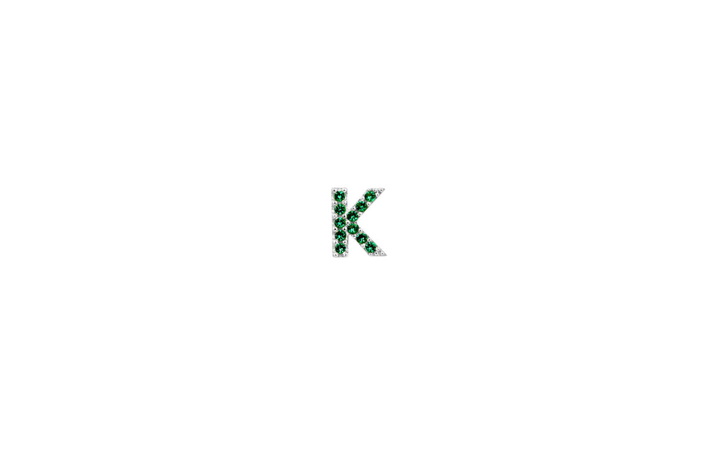 IX K Sølv Ørestik m. Zirkon