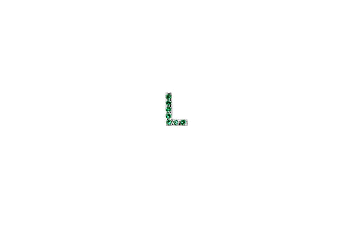 IX L Sølv Ørestik m. Zirkon