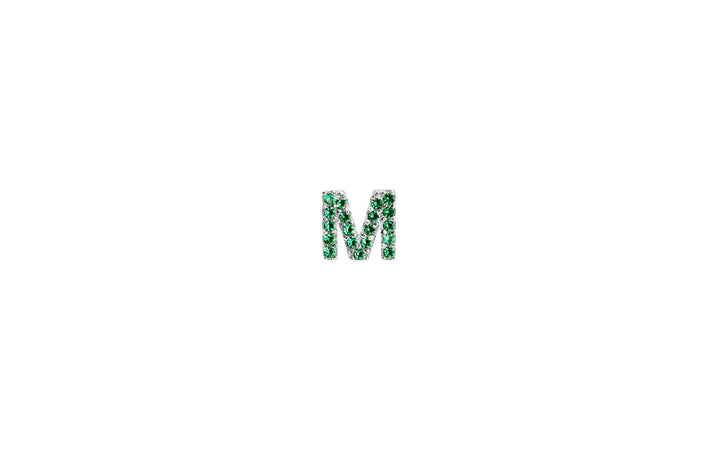 IX M Sølv Ørestik m. Zirkon