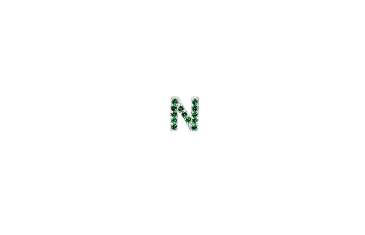 IX N Sølv Ørestik m. Zirkon