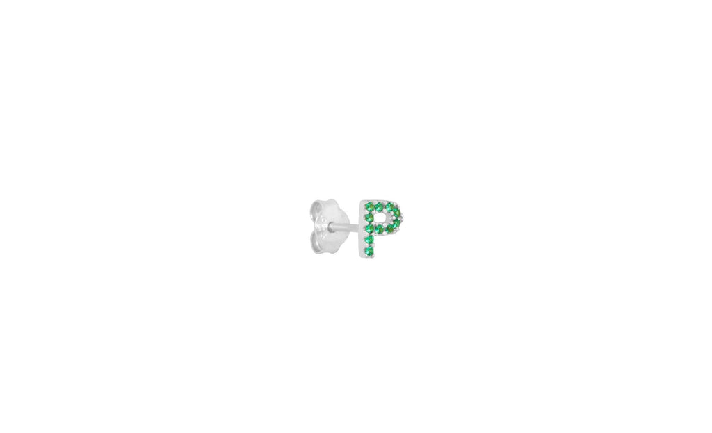 IX P Silver Stud w. Zirconia