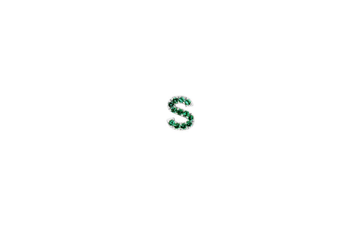IX S Sølv Ørestik m. Zirkon