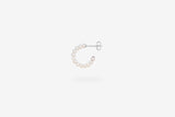 IX Philine Silver Hoop w. Pearl