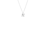 IX N Letter  Pendant