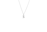 IX S Letter Silver Pendant