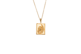 IX Merma Gold Plated Pendant