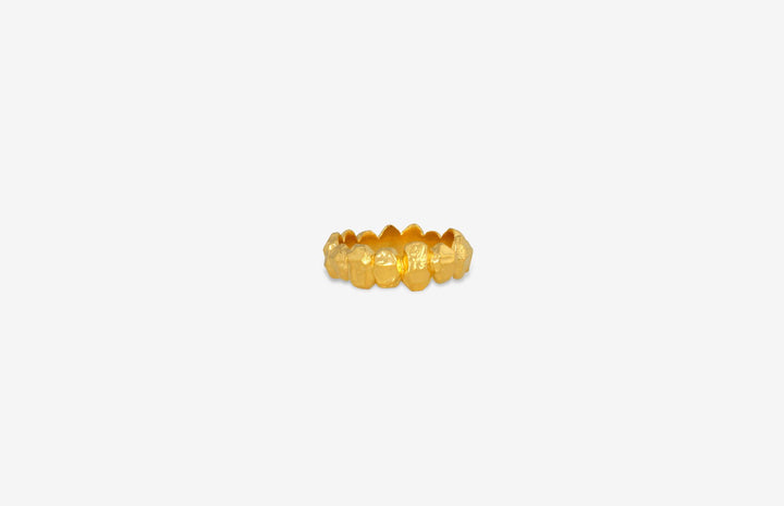IX Saga 22K Gold Plated Ring