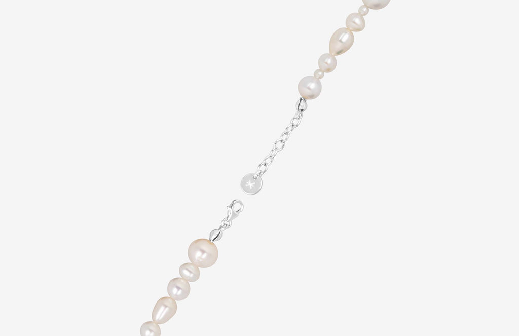 IX Penelope Silver Bracelet w. Pearls