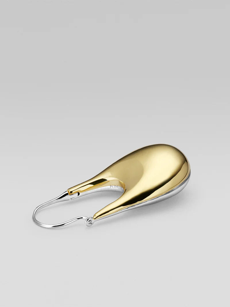Doric Gemini 18K Gold & Silver Ohrring