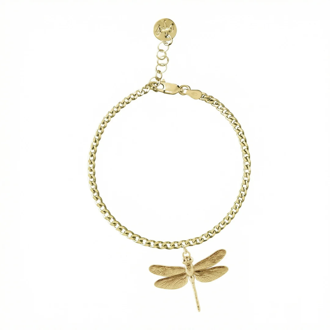 Dragonfly Gold Plated Bracelet