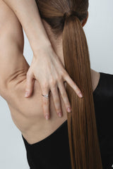 Harmony 7 14K or 18K Gold, Whitegold or Rosegold Ring w. Diamonds