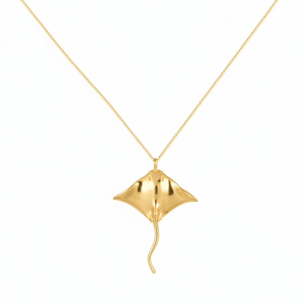 devilfish gold necklace