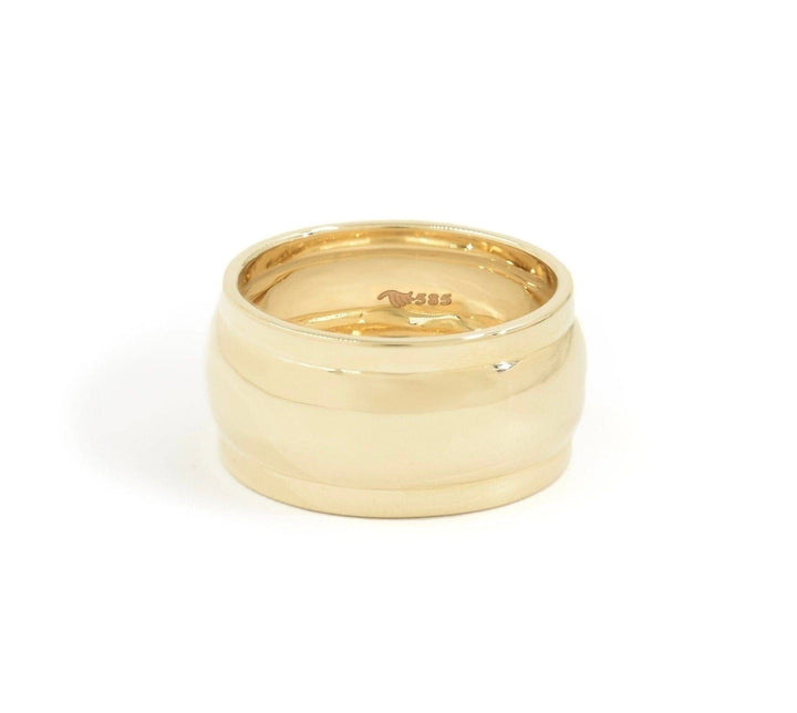 Donut Cigar 14K Gold Ring