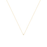 Alexa Fine Jewelry | Dot 18K Guld Halskæde m. Diamant